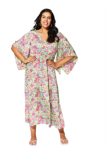 Aller Simplement Jurk turquoise/roze