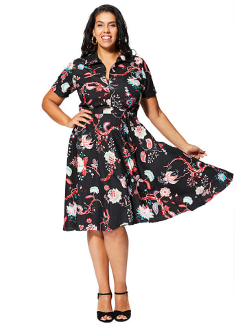 Aller Simplement Kleid in Schwarz
