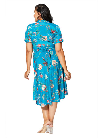 Aller Simplement Kleid in Blau
