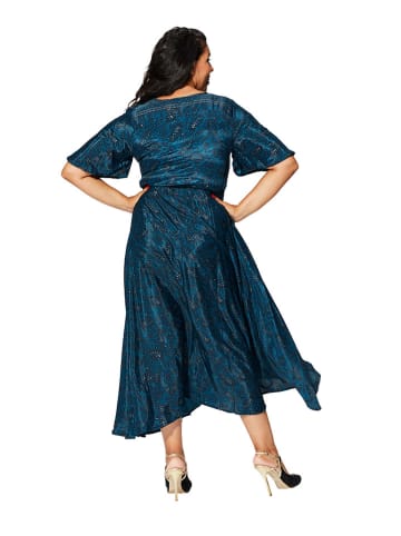 Aller Simplement Kleid in Dunkelblau