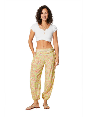 Aller Simplement Stoffen broek groen