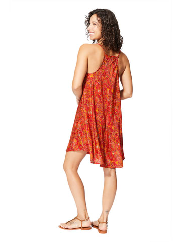 Aller Simplement Kleid in Orange
