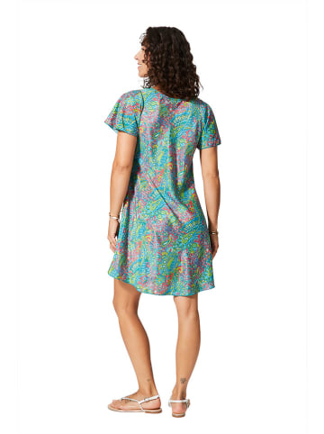 Aller Simplement Kleid in Türkis