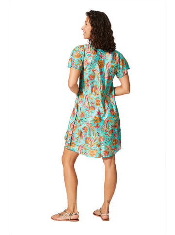 Aller Simplement Kleid in Türkis