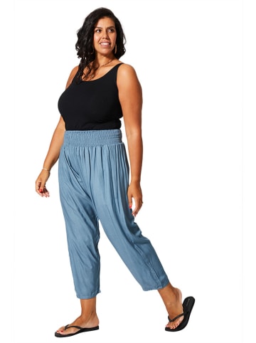 Aller Simplement Stoffhose in Hellblau
