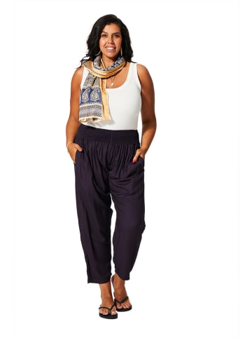 Aller Simplement Stoffhose in Schwarz