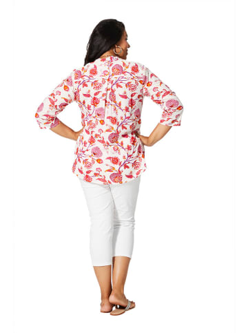 Aller Simplement Blouse wit/roze