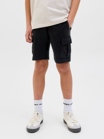 JACK & JONES Junior Sweatshorts "Gordon" in Schwarz