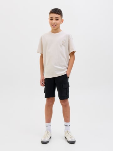 JACK & JONES Junior Sweatshort "Gordon" zwart