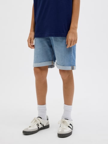 JACK & JONES Junior Jeans-Shorts "Rick" in Hellblau