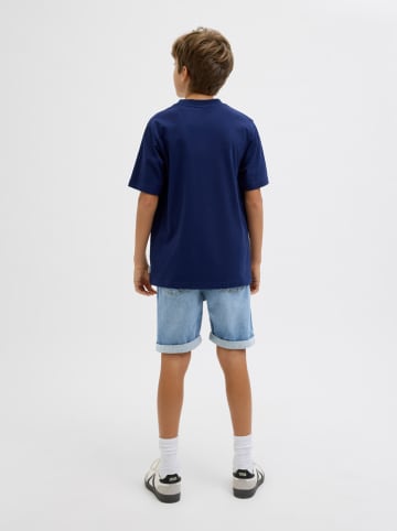 JACK & JONES Junior Jeans-Shorts "Rick" in Hellblau