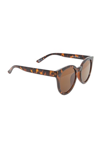 MOSS COPENHAGEN Damskie okulary przeciwsłoneczne w kolorze granatowo-brązowym