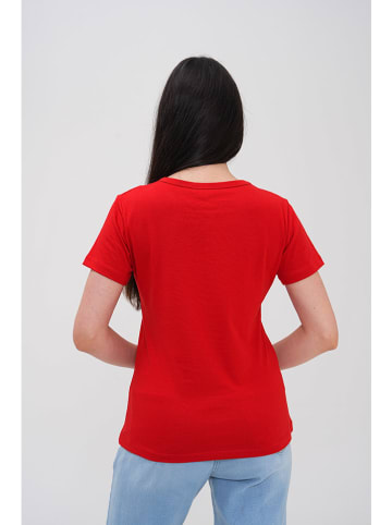 Basics & More Shirt in Rot