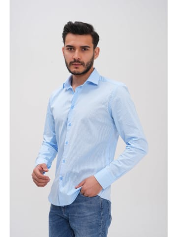 Basics & More Hemd - Regular fit - in Hellblau
