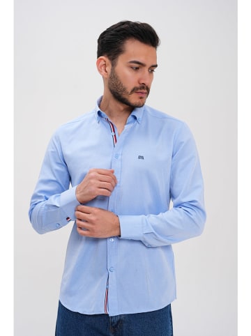 Basics & More Hemd - Regular fit - in Hellblau