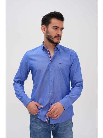 Basics & More Hemd - Regular fit - in Blau