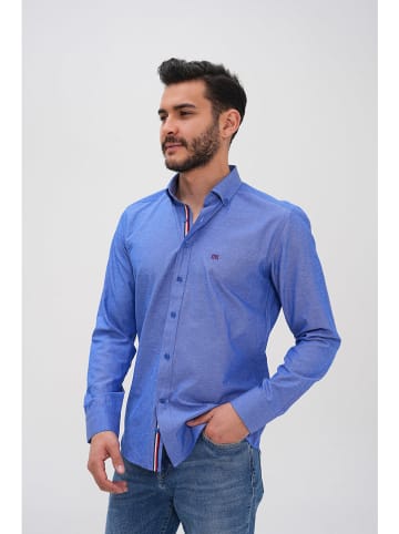 Basics & More Hemd - Regular fit - in Blau