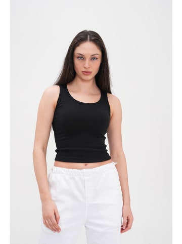 Basics & More Top w kolorze czarnym