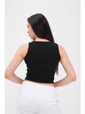 Basics & More Top w kolorze czarnym