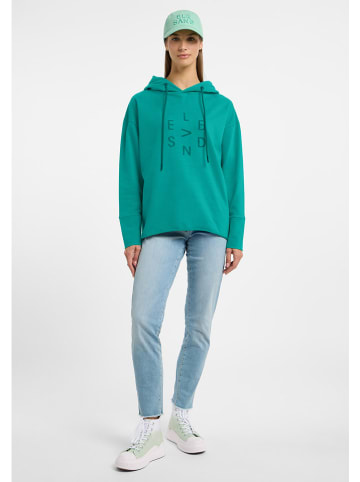 ELBSAND Hoodie "Alster" in Türkis