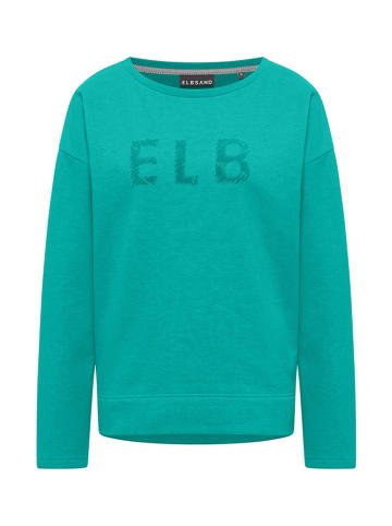 ELBSAND Sweatshirt turquoise