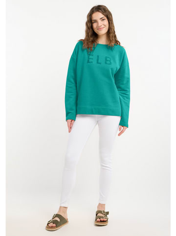 ELBSAND Sweatshirt in Türkis