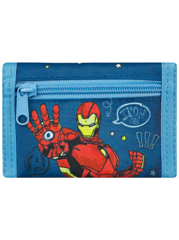 MARVEL Avengers Portfel "Avengers" w kolorze granatowym - 9,5 x 13,5 x 12,5 cm