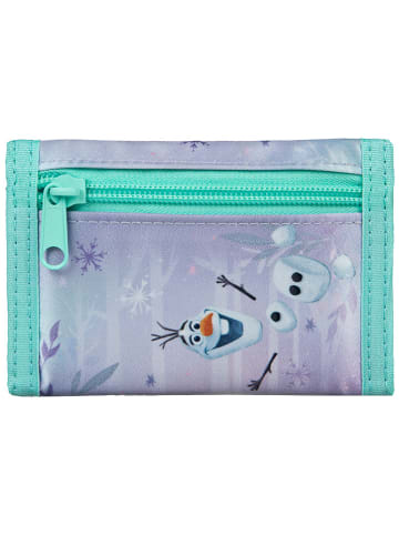 Disney Frozen Portemonnee "Frozen" turquoise/paars - (L)9,5 cm - (B)13,5 cm - (H)12,5 cm
