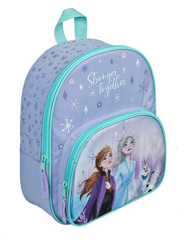 Disney Frozen Plecak "Kraina Lodu" w kolorze fioletowym - 30,5 x 25,5 x 10 cm