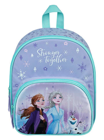 Disney Frozen Plecak "Kraina Lodu" w kolorze fioletowym - 30,5 x 25,5 x 10 cm