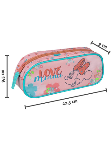 Disney Minnie Mouse Piórnik "Myszka Minnie" w kolorze jasnoróżowym
