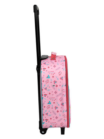 Disney Minnie Mouse Walizka "Myszka Minnie" w kolorze jasnoróżowym - 38 x 27 x 13,5 cm