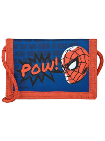Spiderman Geldbeutel "Spider-Man" in Dunkelblau/ Rot - (L)9,5 cm - (B)13,5 cm - (H)12,5 cm