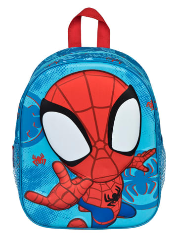 Spidey and his amazing friends Plecak "Spidey" w kolorze czerwono-błękitnym - 33 x 27 x 10 cm
