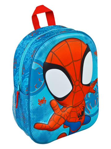 Spidey and his amazing friends Plecak "Spidey" w kolorze czerwono-błękitnym - 33 x 27 x 10 cm