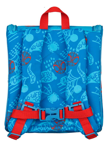 Spidey and his amazing friends Schooltas "Spidey" blauw - (L)24 cm - (B)22 cm - (H)16 cm