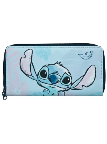 Lilo & Stitch Geldbeutel "Lilo & Stitch" in Hellblau - (L)20 x (B)11 x (H)2 cm