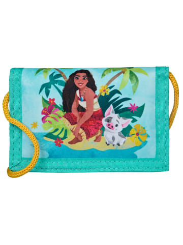 Disney Vaiana Geldbeutel "Vaiana" in Türkis - (L)9,5 cm - (B)13,5 cm - (H)12,5 cm