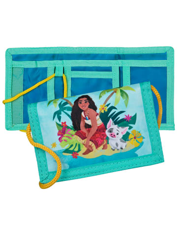 Disney Vaiana Geldbeutel "Vaiana" in Türkis - (L)9,5 cm - (B)13,5 cm - (H)12,5 cm