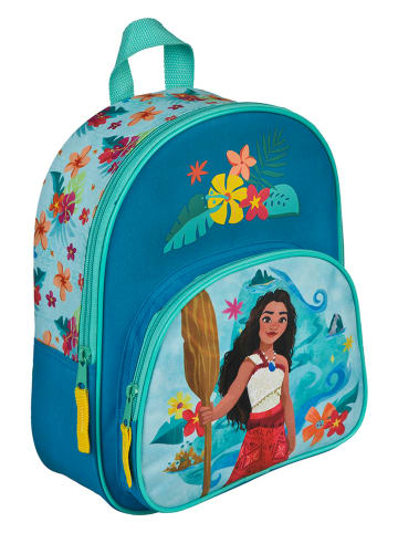 Disney Vaiana Plecak "Vaiana" w kolorze niebieskim - 30,5 x 25,5 x 10 cm