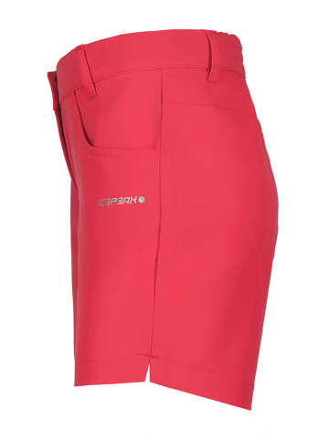 Icepeak Szorty funkcyjne "Kechi" w kolorze czerwonym