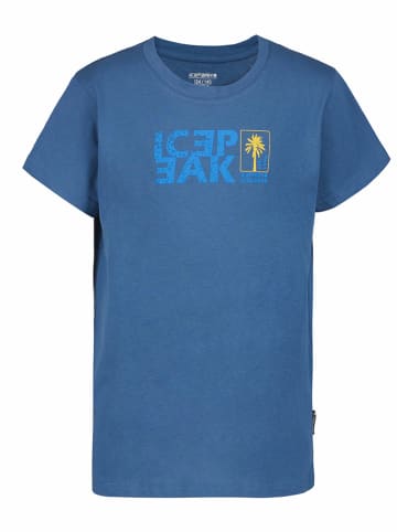 Icepeak Koszulka "Leadville" w kolorze niebieskim