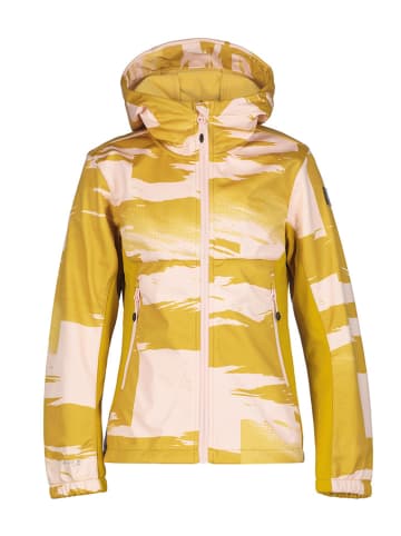 Icepeak Kurtka softshellowa "Kingstree" w kolorze żółto-jasnoróżowym