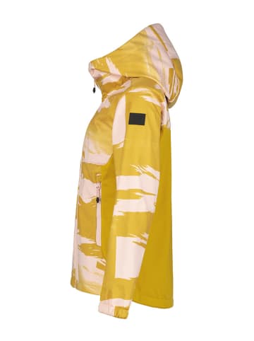 Icepeak Softshelljas "Kingstree" geel/lichtroze