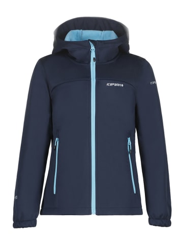 Icepeak Softshelljacke "Kleve" in Dunkelblau/ Hellblau