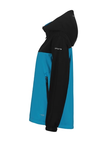 Icepeak Softshelljacke "Kline" in Hellblau/ Schwarz