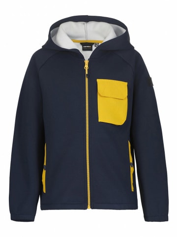 Icepeak Functionele jas "Lacq" donkerblauw/geel