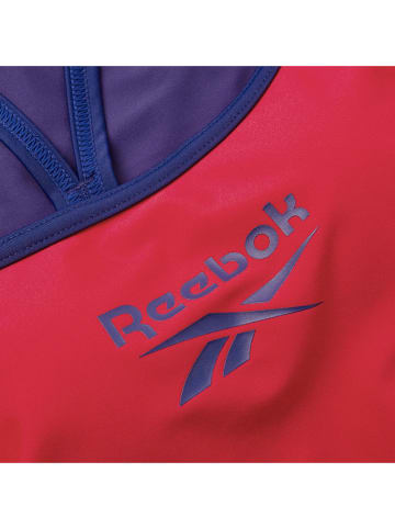 Reebok Badeanzug "Margie" in Rot/ Blau