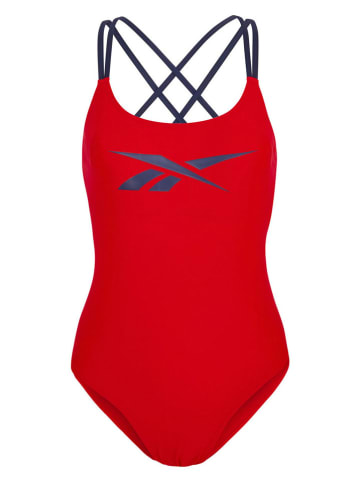 Reebok Strój kąpielowy "Astra" w kolorze czerwonym