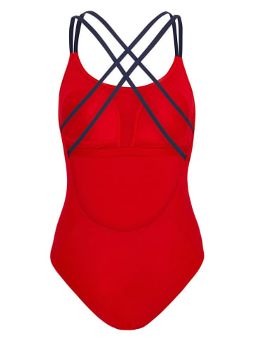 Reebok Strój kąpielowy "Astra" w kolorze czerwonym